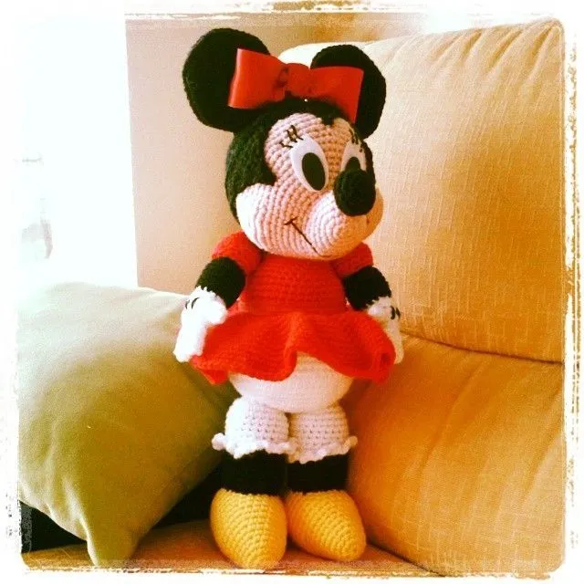 Minnie mouse | amigurumi | Pinterest