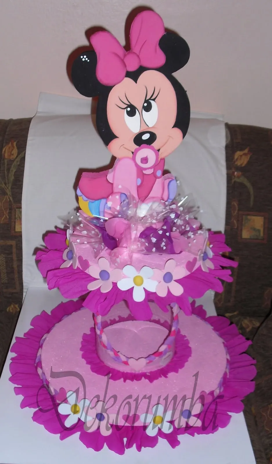 Minnie Mouse baby chupetero - Imagui