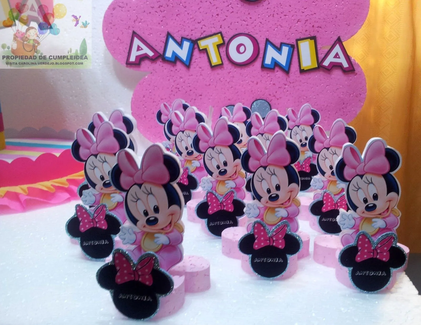Decoraciónes de Minnie Mouse bebé - Imagui