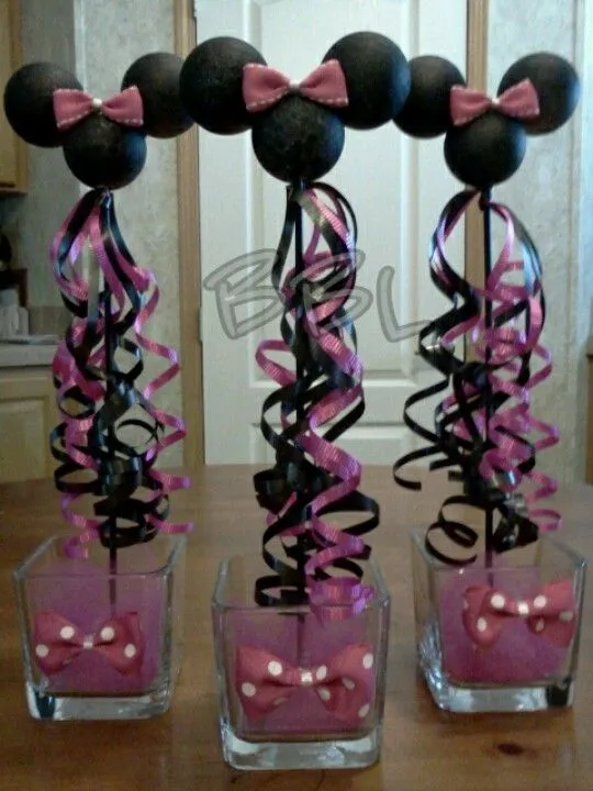 Minnie mouse centerpiece | My creations | Pinterest | Minnie Mouse ...