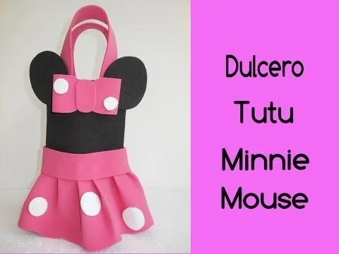 Dulcero de Minnie Mouse de foamy para fi - Youtube Downloader mp3