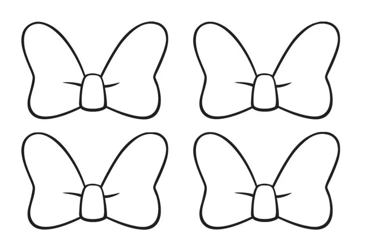 minnie mouse ears prinout template, print and copy to pink ...