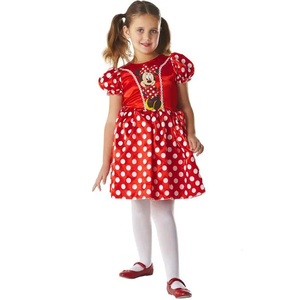 Disfraz de Minnie Mouse Classic Roja para niña: comprar online