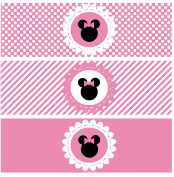 Minnie Mouse etiquetas para imprimir - Imagui