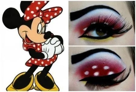 Minnie Mouse Inspired Makeup | Maquillaje y Cabello | Pinterest ...