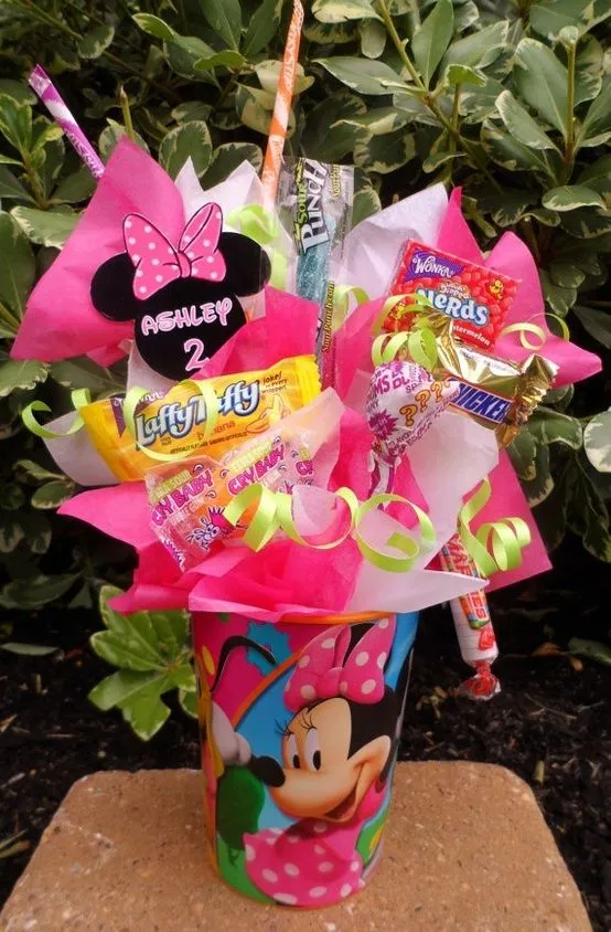 Minnie Mouse Kids Candy Party Favors this is a cute idea for ...