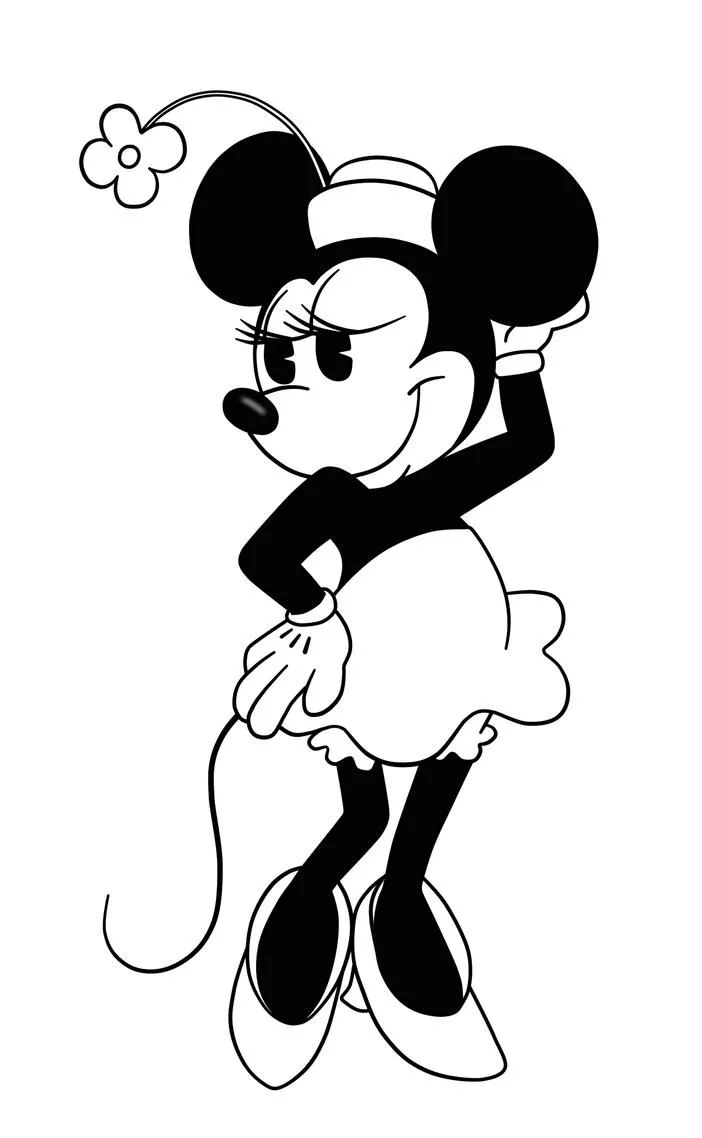 Minnie Mouse old version by KikeRodz on DeviantArt