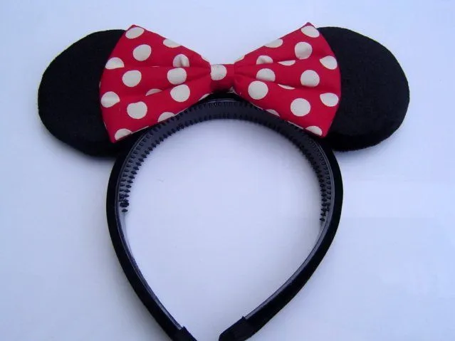 Minnie Mouse orejas arco lindo del traje Dress up de la venda ...