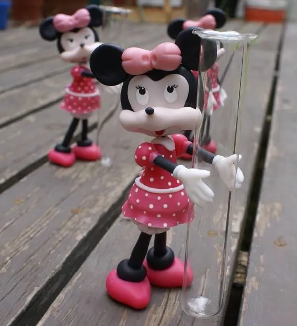 Minnie Mouse en porcelana fría, con tubo de ensayo para guardar ...