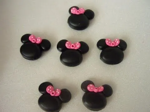 Minnie Mouse en porcelanicron - Imagui