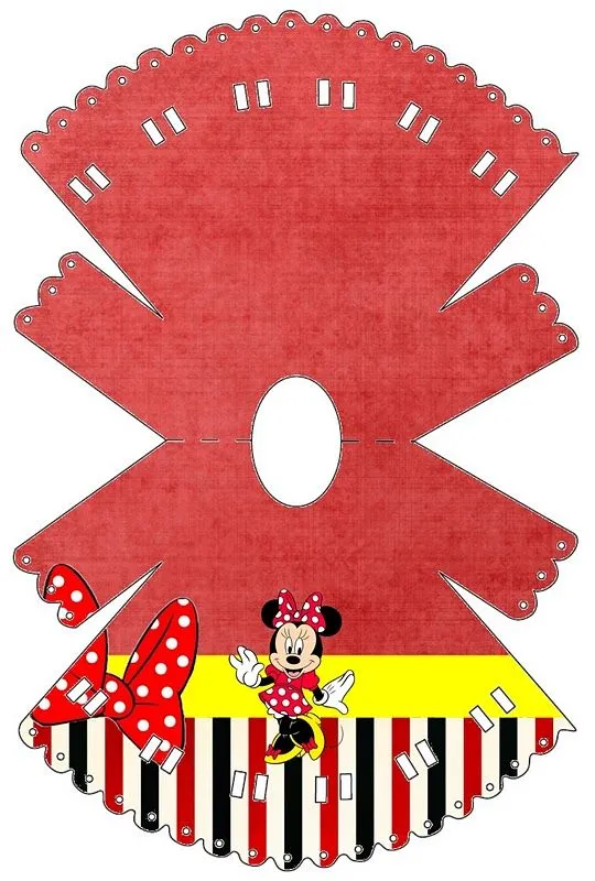 Fazendo a Minha Festa!: Minnie Vermelha - Kit Completo de molduras ...