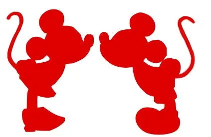 Minnie Mouse silhouette - Imagui