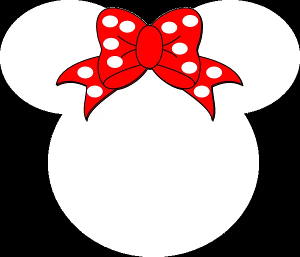 Minnie Mouse White Clip Art at Clker.com - vector clip art online ...