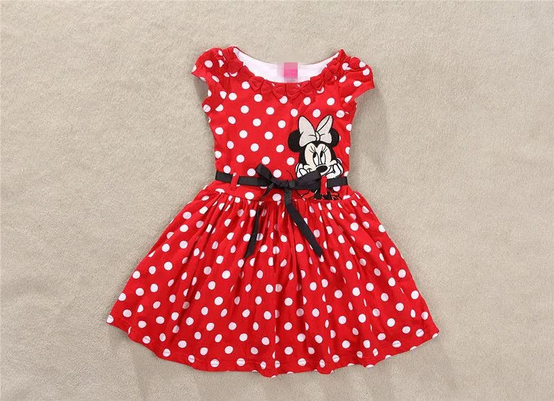 Rojo De Minnie Mouse Vestido - Compra lotes baratos de Rojo De ...