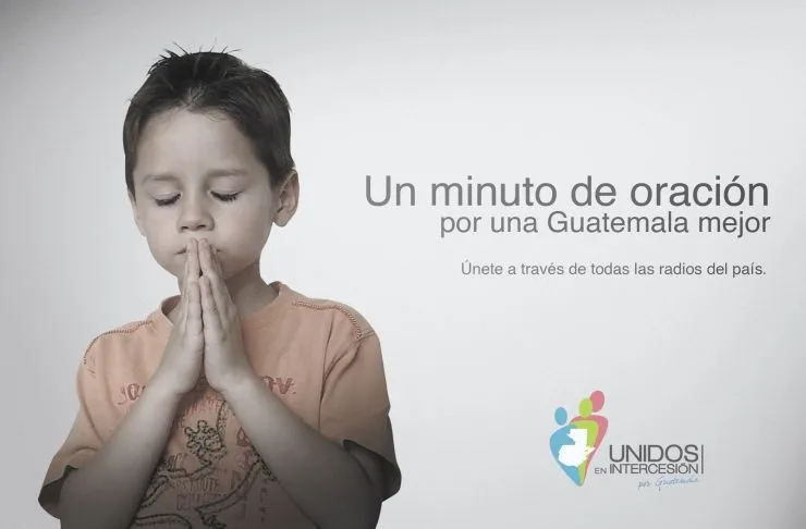Un Minuto de Oración por Guatemala » volante-nino-orando