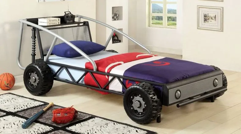 Mira estas curiosas camas de carros para el cuarto de tus hijos ...