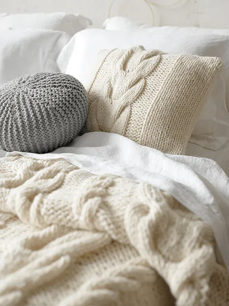 En Miss Manos: Cojines de lana + DIY con patrón