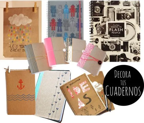 Cuadernos decorados tumblr - Imagui