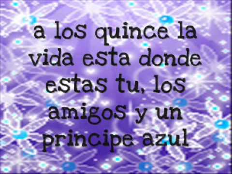 Miss Xv - Mis xv (A mis quince) - Letra - Eme 15 - YouTube