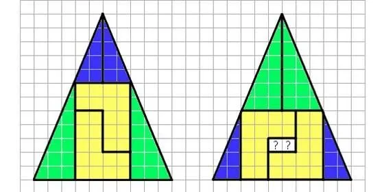 El misterio del triángulo o el cuadrado perdido | El trastero de ...