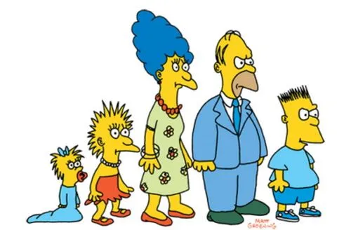 Los Simpson con movimiento animada - Imagui
