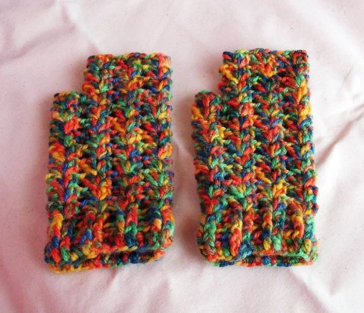 Mitones on Pinterest | Tejidos, Crochet and Mittens
