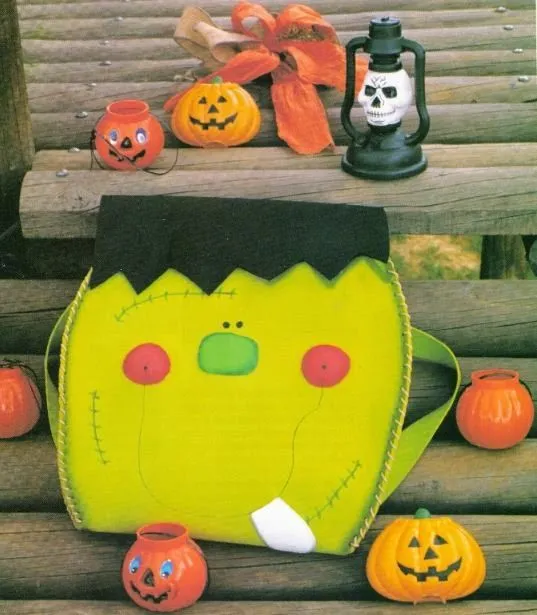 Mochila de hallowen en foamy para niños ~ Solountip.com
