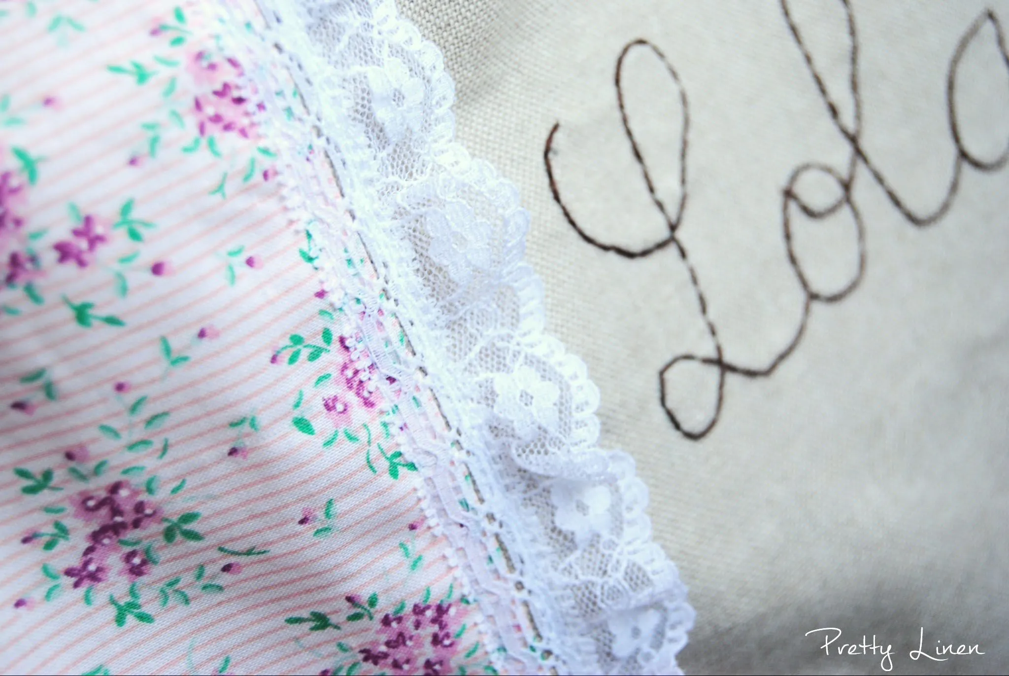 Mochila para niña con nombre bordado | Pretty Linen Mochila para niña con nombre bordado | Pretty Linen