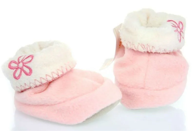 La moda de lana polar niño bebé botas-Calzado de bebé ...