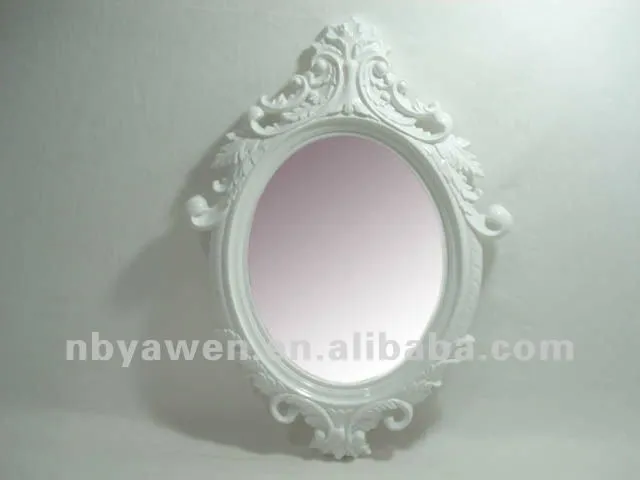 La moda de plata antigua compacto espejos para la princesa-Espejo ...