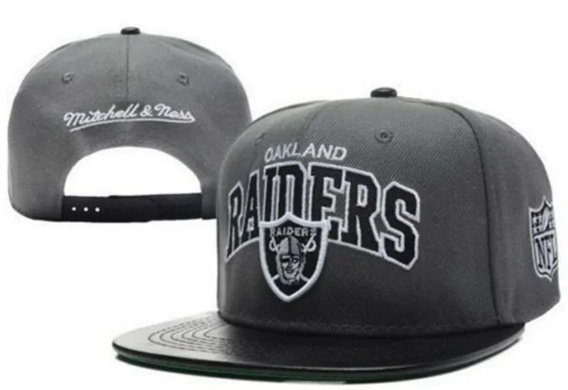 Nueva moda Raiders bboy gorra de béisbol ajustable ala Snapback ...