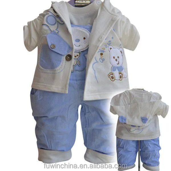 La moda al por recién nacido ropa del bebé del bebé de las ...