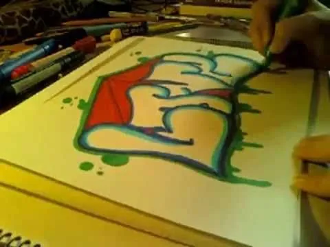 Modacalle moda Como dibujar love graffiti 2 - YouTube