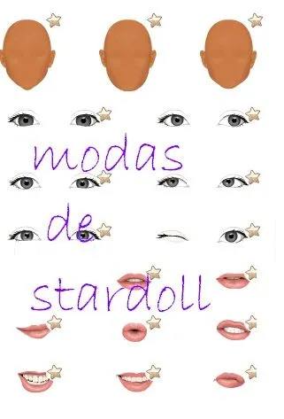 modas de stardoll: caras bocas y ojos para SS!!!