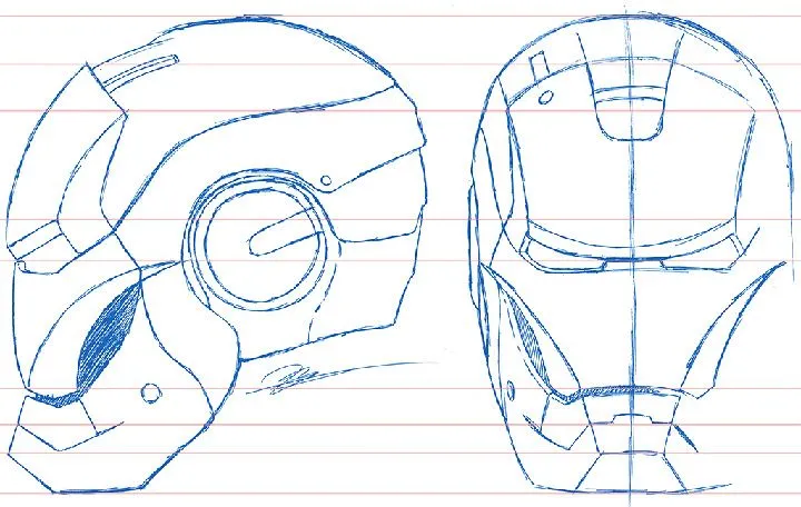 Model the Ironman Helmet - CGArena