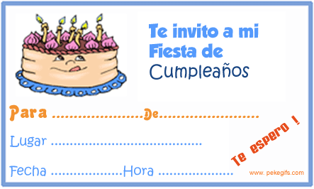 Modelos de tarjetas para invitaciones a cumpleaños de niñas - Imagui