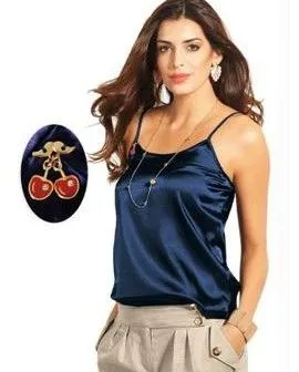 Modelos de blusas de cetim - Vale o Clique! Modelos de blusas de cetim - Vale o Clique!