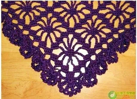 5 modelos de chales tejidos a crochet - Paperblog