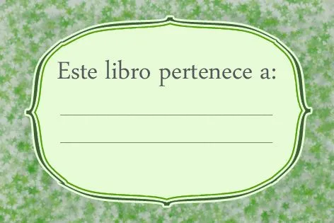 Etiquetas para libros para imprimir gratis - Imagui Etiquetas para libros para imprimir gratis - Imagui