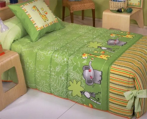 Modelos de edredones decorativos para niños y niñas | Dormitorio ...