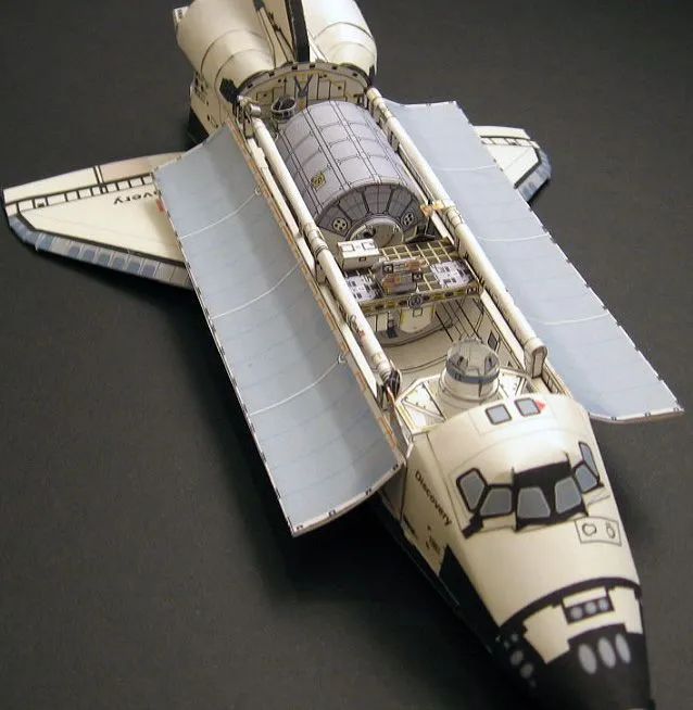 Modelos a escala (y en papel) de naves espaciales | Aparejo de fortuna