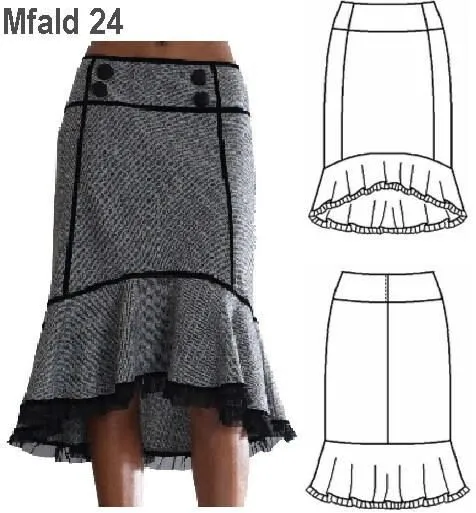modelos de faldas - Buscar con Google | Ideas | Pinterest | Google ...