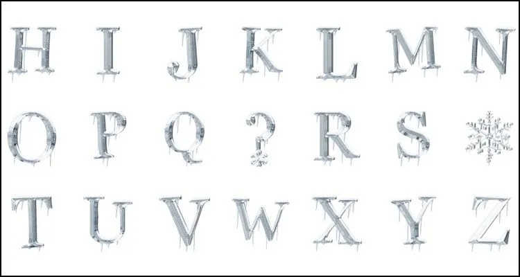 Tipo de letras abecedario « La Tipografia