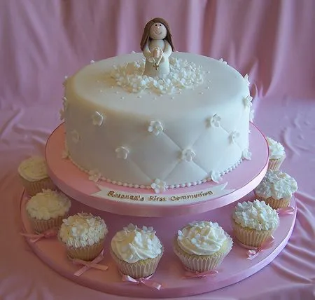 Modelos de tortas para bautizo de niñas - Imagui