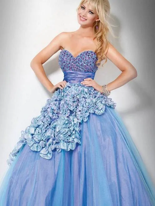 Modelos de vestidos brillantes de 15 años | AquiModa.com: vestidos ...