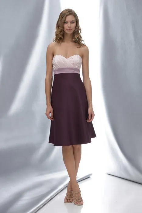 Modelos de vestidos cortos para damas de honor | AquiModa.com ...