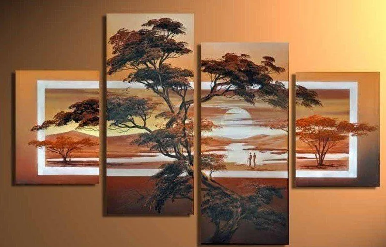 Pinturas al oleo de africanas - Imagui