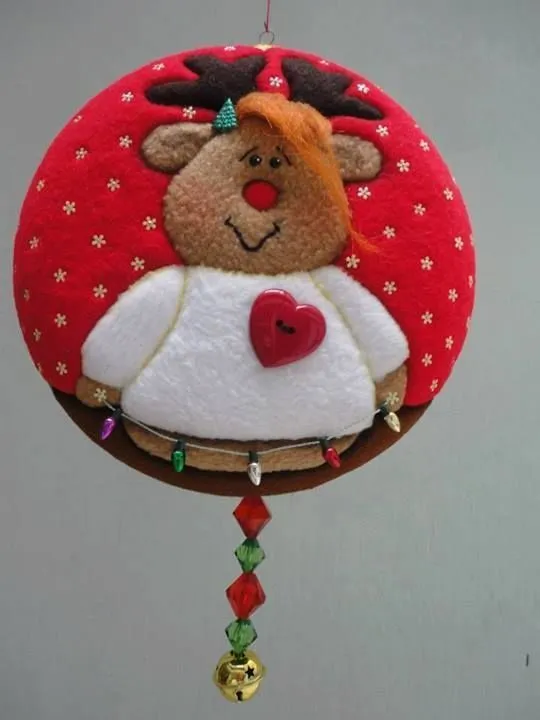 Cosas Lindas on Pinterest | Felt Cupcakes, Papa Noel and Navidad
