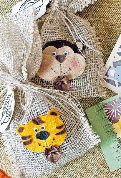 Molde de animalitos de fieltro para decorar dulceros | Animalitos ...