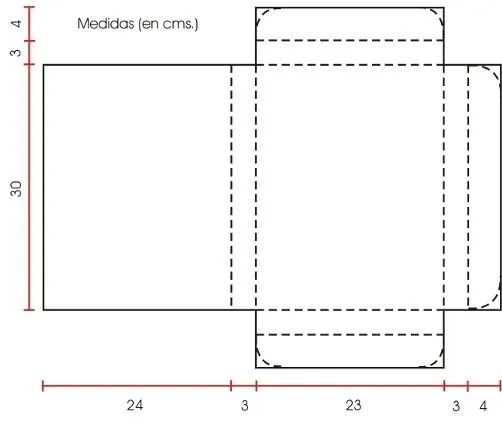 Cómo hacer una carpeta con una caja de cartón?